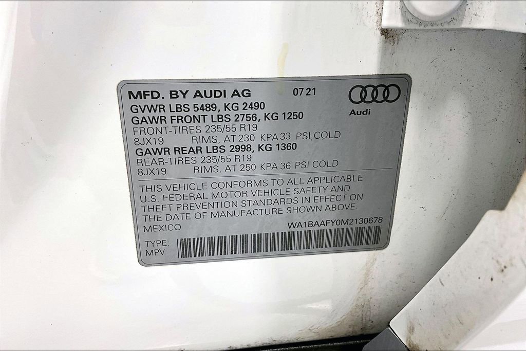 Used 2021 Audi Q5 2.0T Premium Plus w/ Premium Plus Package image 42