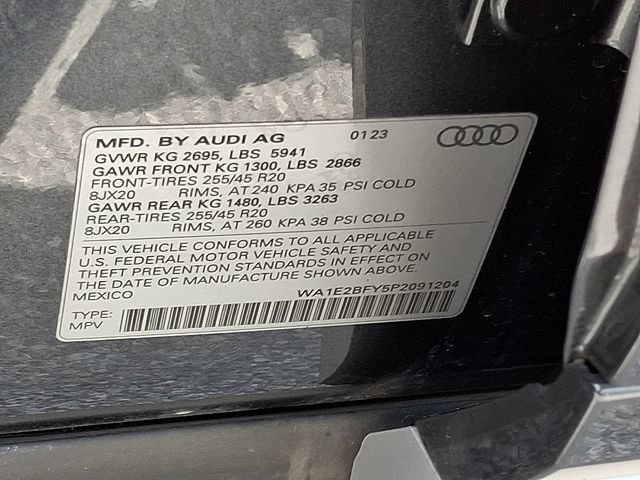 Certified 2023 Audi Q5 e Premium Plus w/ Premium Plus Package AWD/4WD image 27