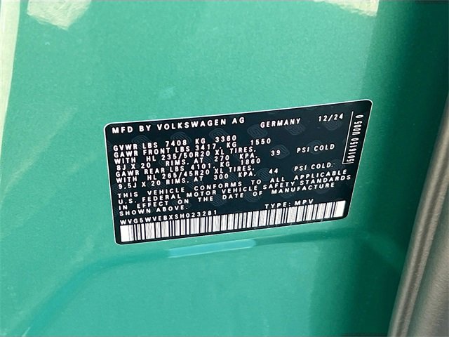 New 2025 Volkswagen ID. Buzz 1st Edition image 34