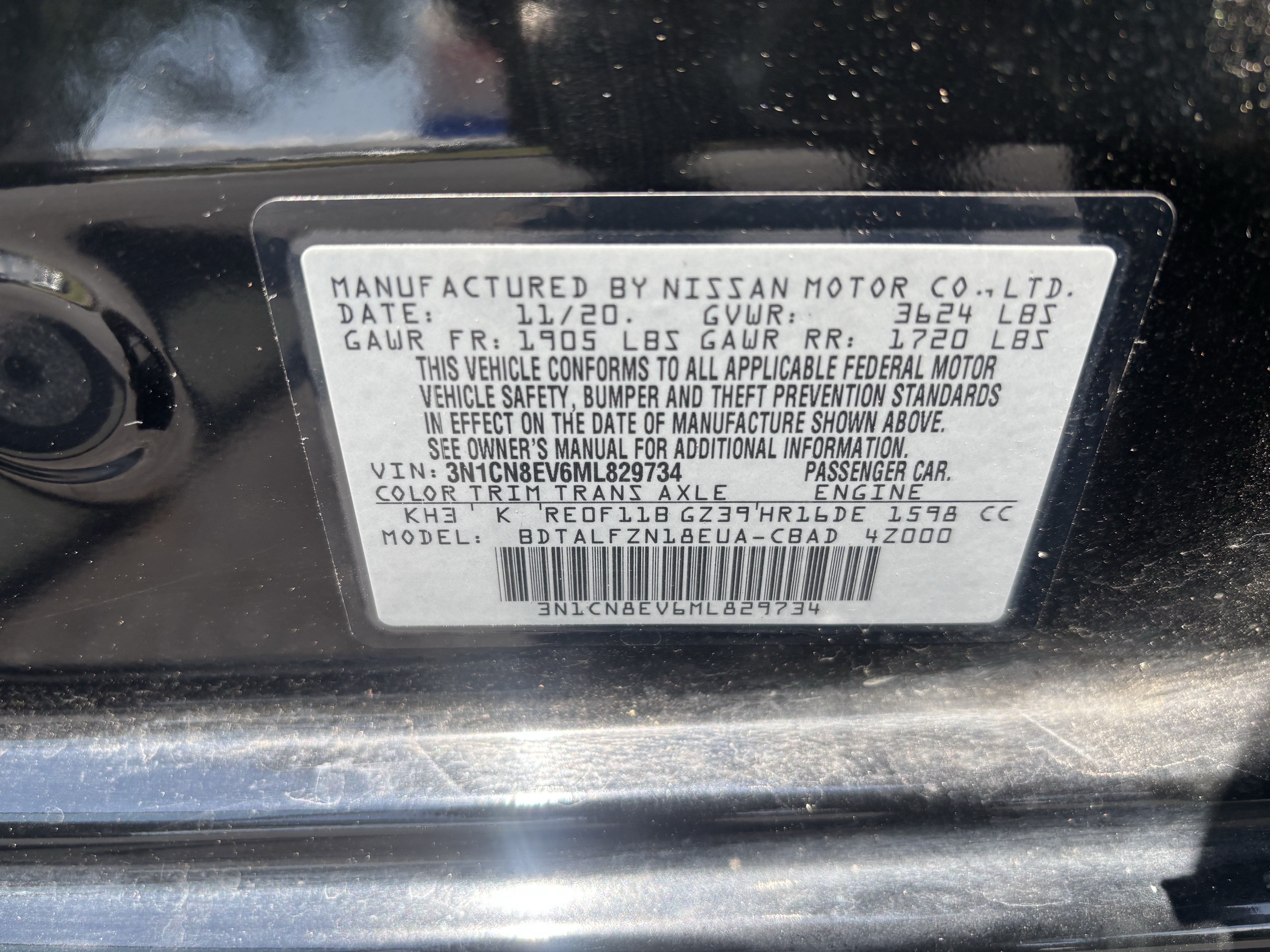 Used 2021 Nissan Versa SV FWD image 36