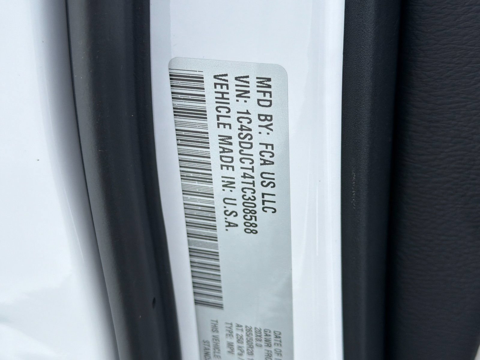 New 2026 Dodge Durango GT w/ Blacktop Package AWD/4WD image 29