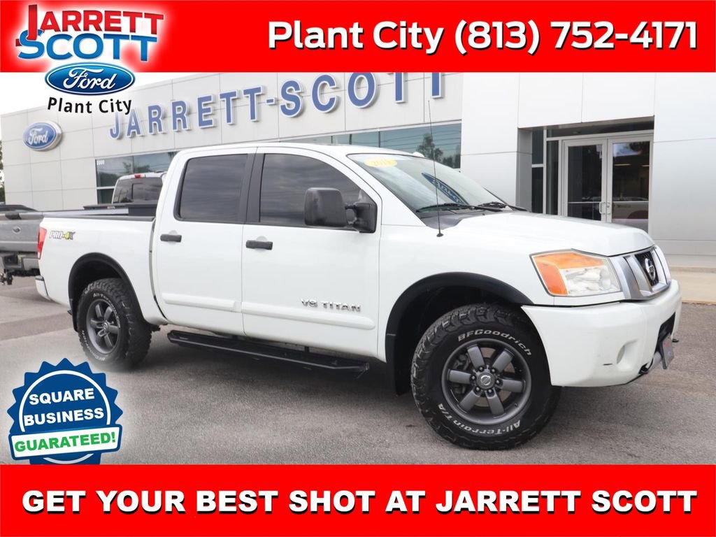 Used 2015 Nissan Titan PRO-4X w/ Pro-4x Luxury Package AWD/4WD image 1