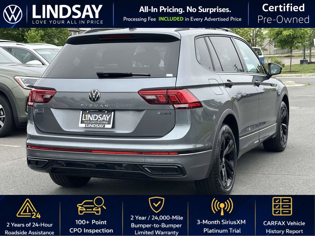 Used 2023 Volkswagen Tiguan SE R-Line AWD/4WD image 8
