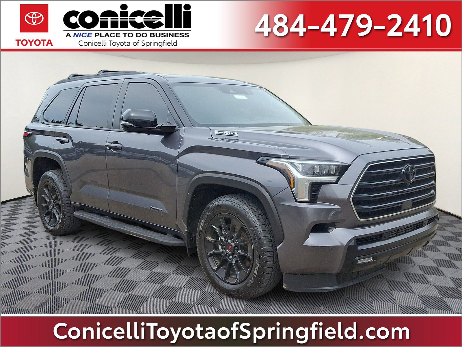 Certified 2025 Toyota Sequoia Limited w/ TRD Off-Road Package AWD/4WD image 1