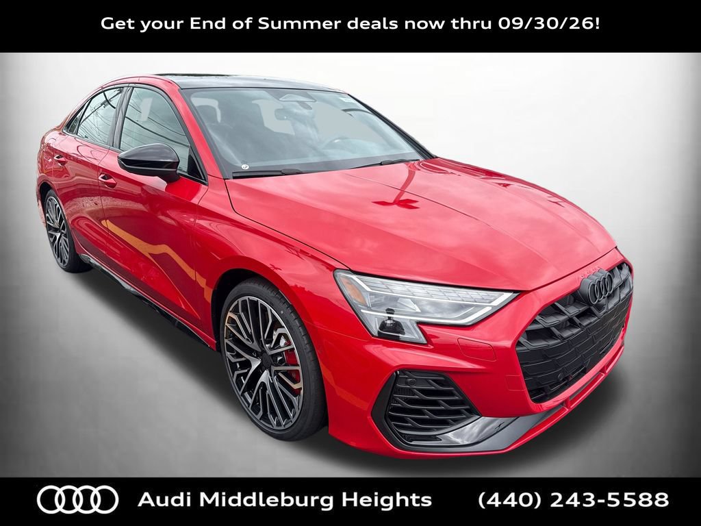 New 2026 Audi S3 Premium AWD/4WD image 1