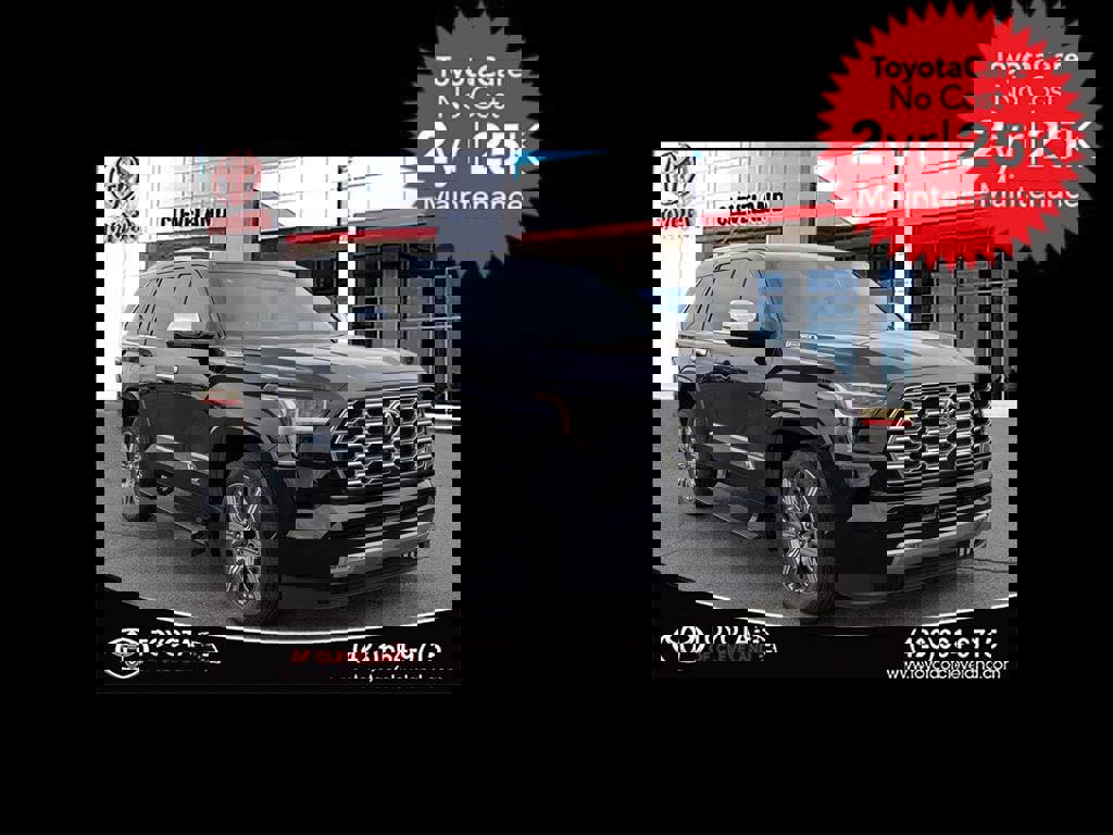 New 2026 Toyota Sequoia Capstone