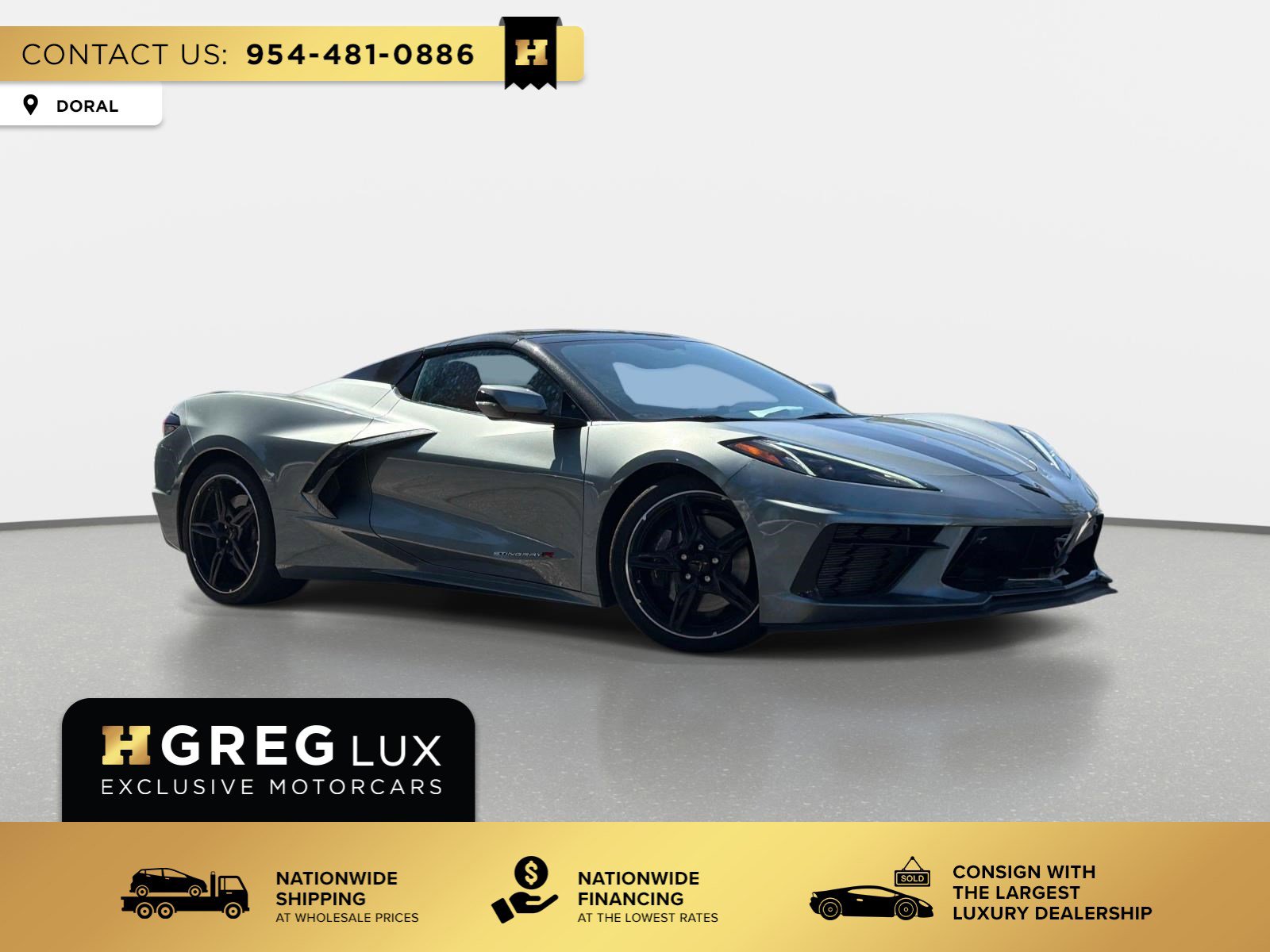 Used 2023 Chevrolet Corvette Stingray Premium Conv w/ Z51 Performance Package