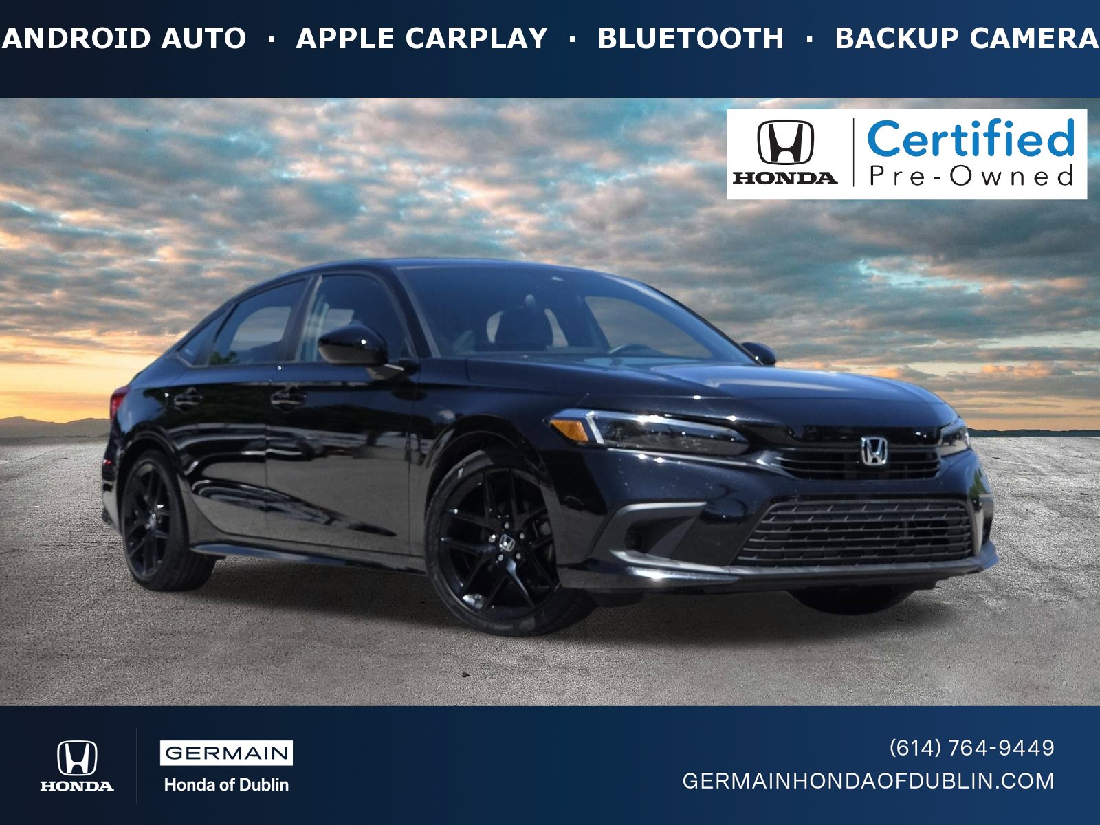 Certified 2023 Honda Civic Sport image 1