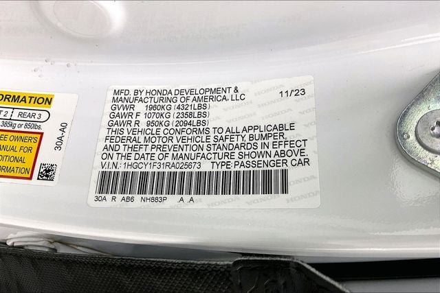 Certified 2024 Honda Accord EX image 33