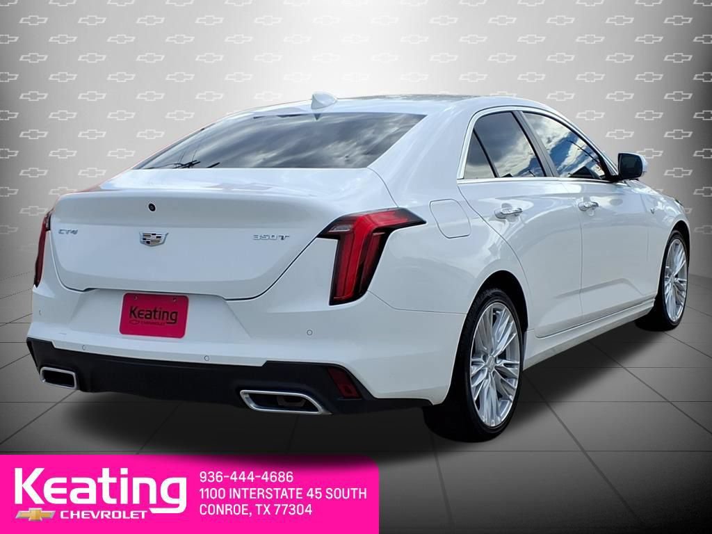 Used 2022 Cadillac CT4 Premium Luxury w/ Climate Package RWD image 6