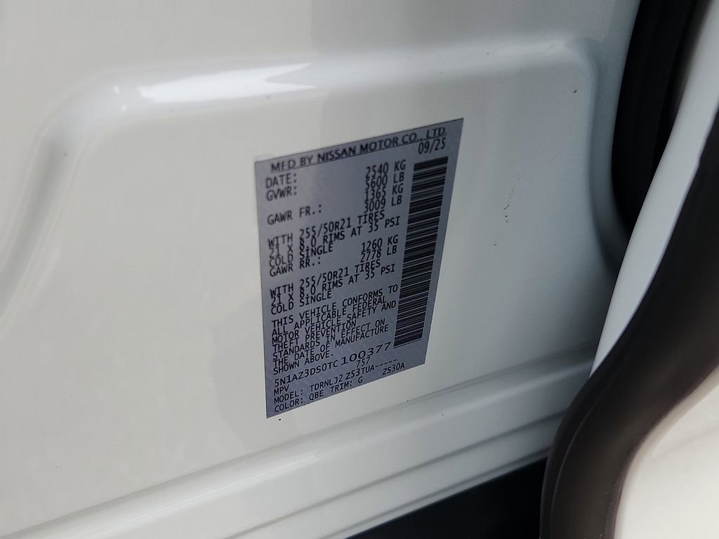 New 2026 Nissan Murano Platinum w/ Cargo Package AWD/4WD image 10