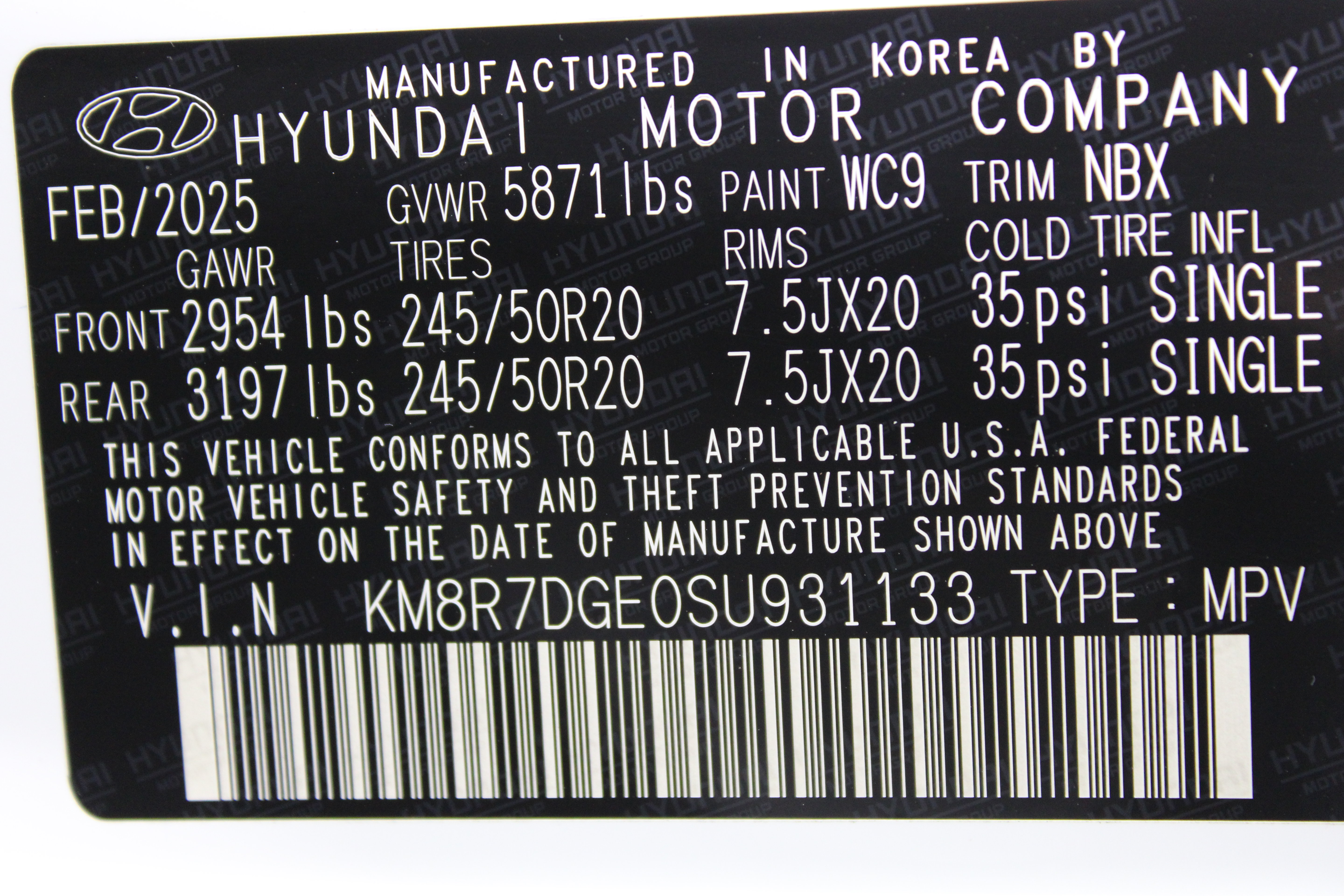 Used 2025 Hyundai Palisade Calligraphy AWD/4WD image 48