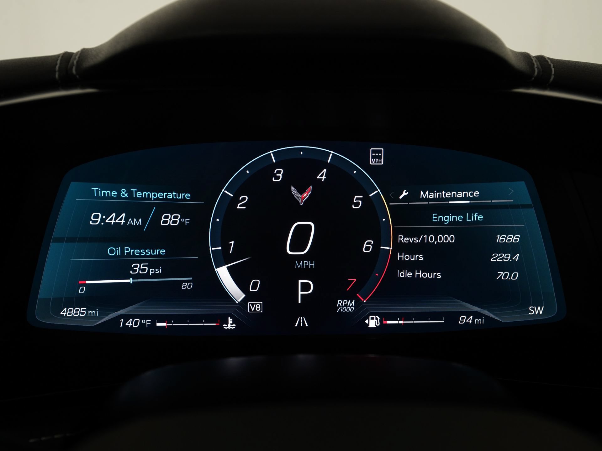 Used 2023 Chevrolet Corvette Stingray Preferred Cpe w/ Z51 Performance Package RWD image 15
