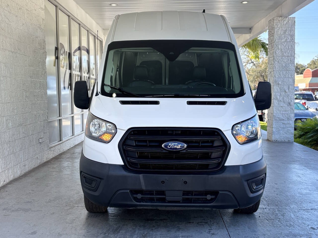 Used 2020 Ford Transit 350 148 High Roof Extended w/ Load Area Protection Package RWD image 12
