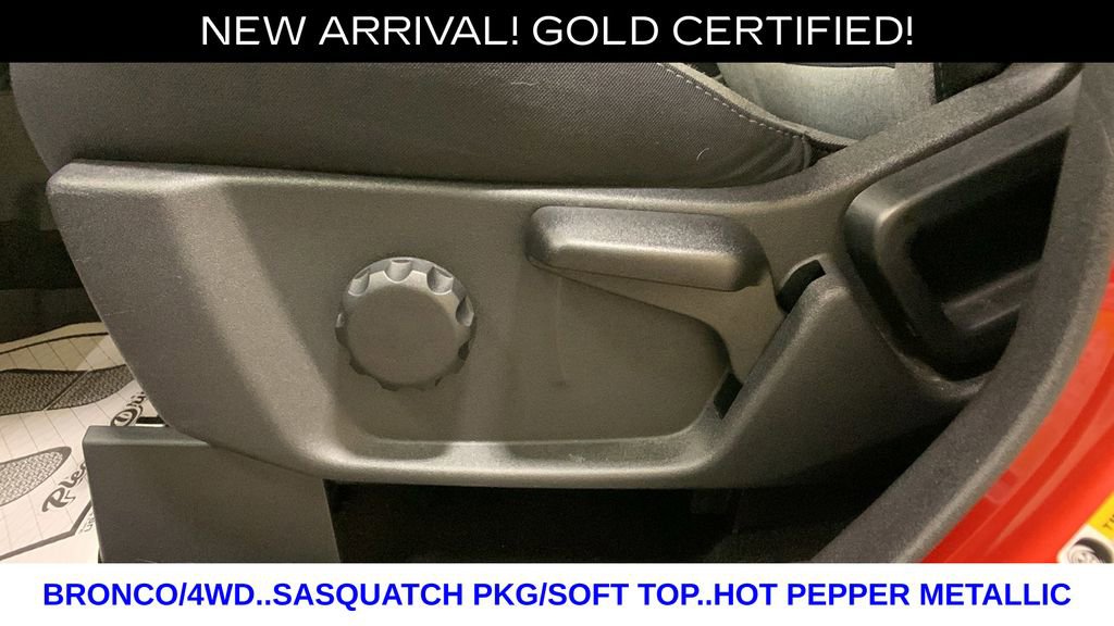Certified 2023 Ford Bronco 4-Door w/ Sasquatch Package image 27
