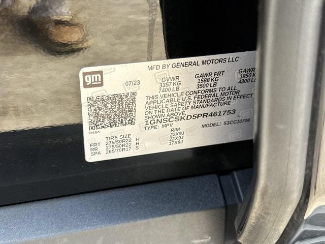 Certified 2023 Chevrolet Tahoe Premier w/ Texas Edition RWD image 37
