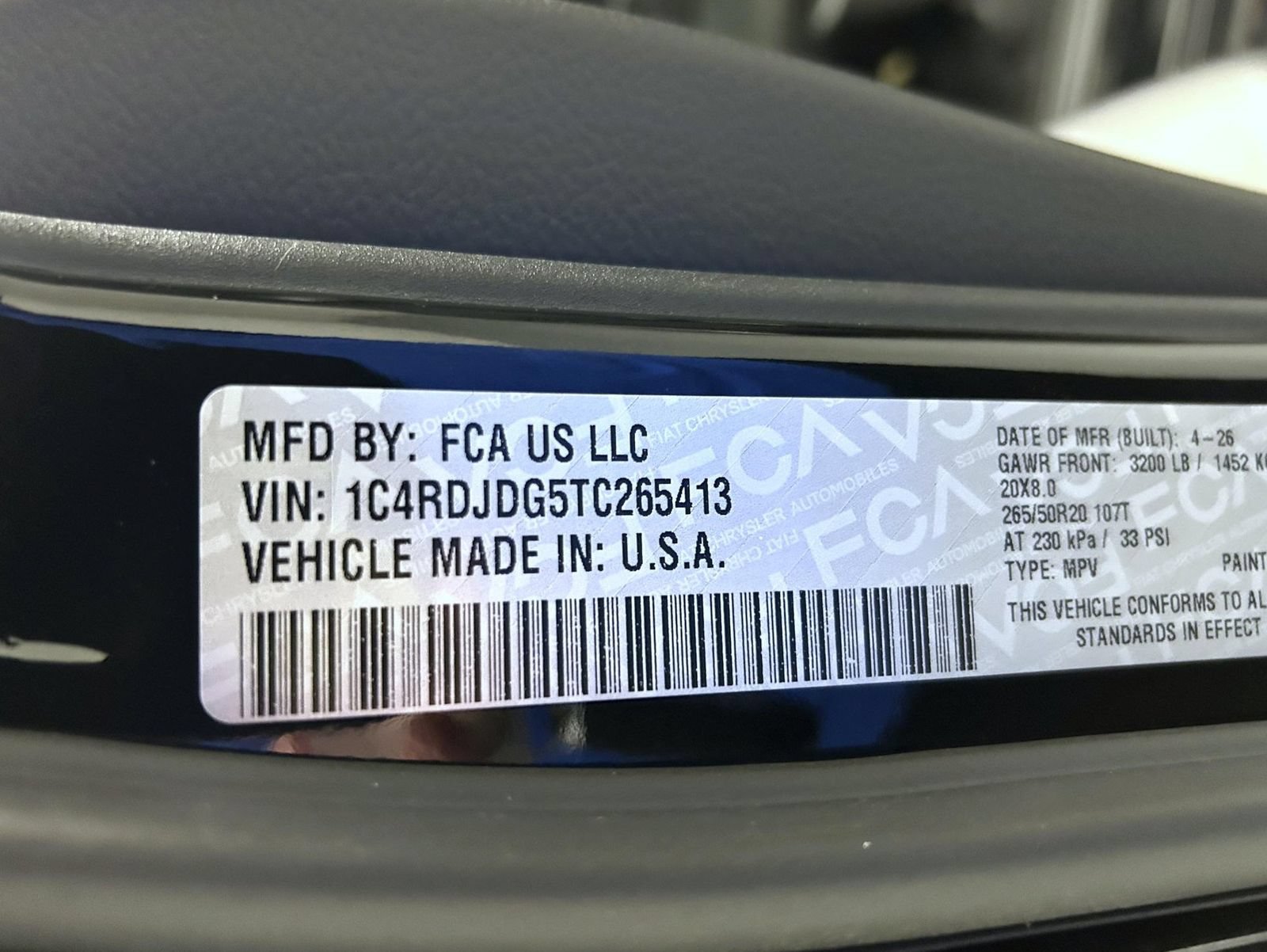 New 2026 Dodge Durango GT AWD/4WD image 26