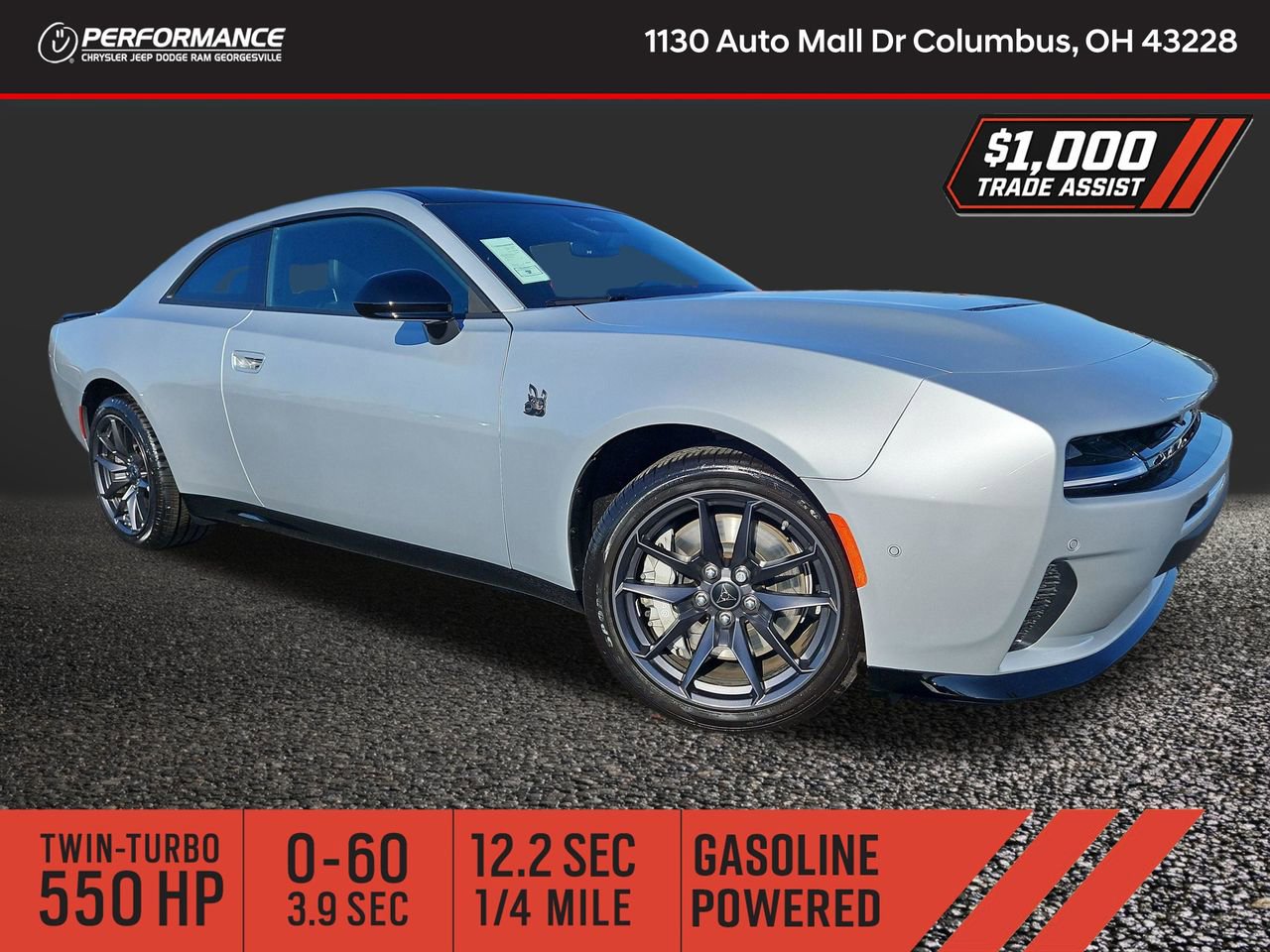 New 2026 Dodge Charger Scat Pack w/ Blacktop Package AWD/4WD image 1