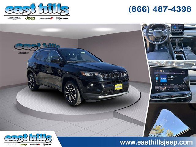 Certified 2023 Jeep Compass Limited w/ Sun and Sound Group
