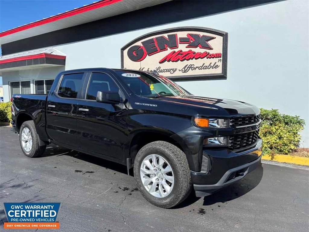 Used 2022 Chevrolet Silverado 1500 Custom w/ Safety Confidence Package
