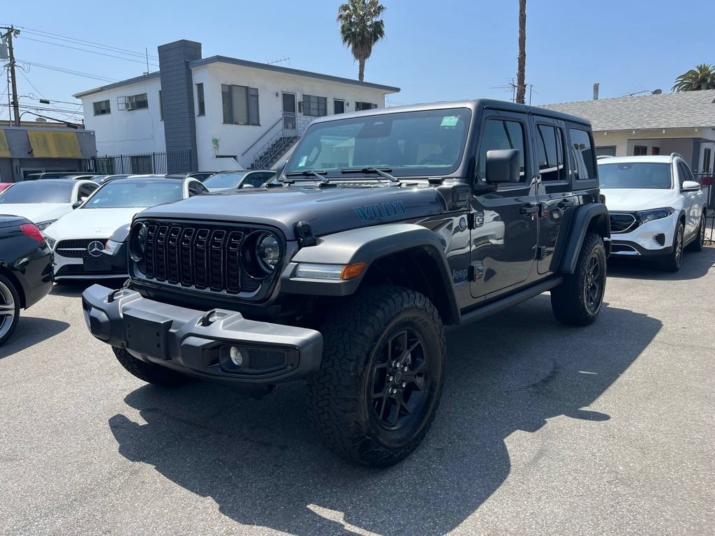 Used 2025 Jeep Wrangler Unlimited Sport S 4xe AWD/4WD image 1