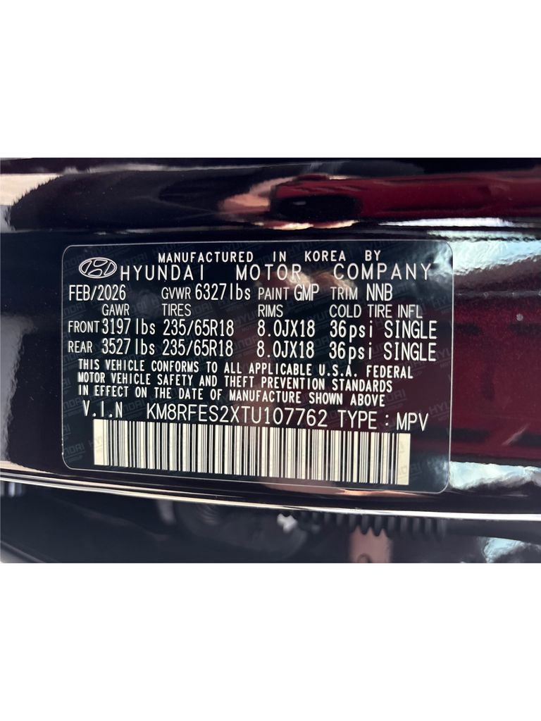 New 2026 Hyundai Palisade SE AWD/4WD image 12