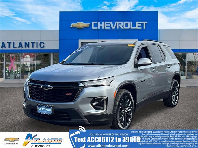 Certified 2023 Chevrolet Traverse RS