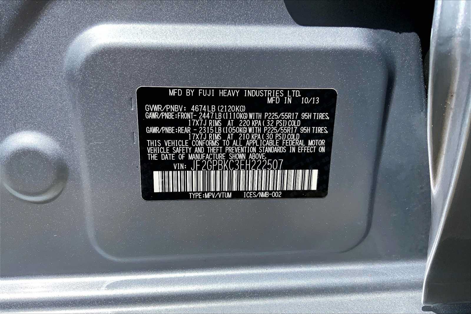 Used 2014 Subaru Crosstrek Touring AWD/4WD image 34