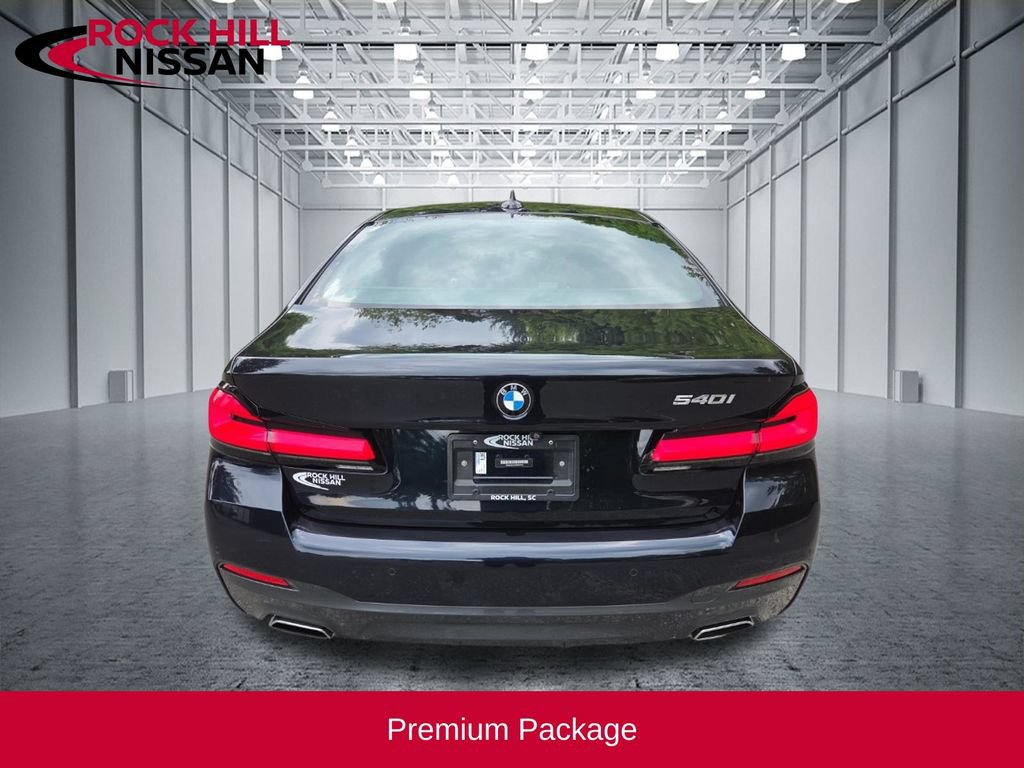 Used 2021 BMW 540i w/ M Sport Package RWD image 6
