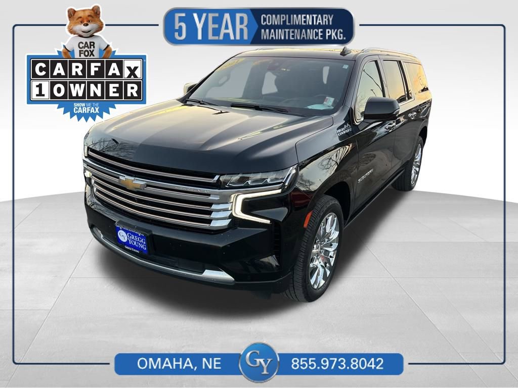 Used 2021 Chevrolet Suburban High Country w/ Premium Package 2
