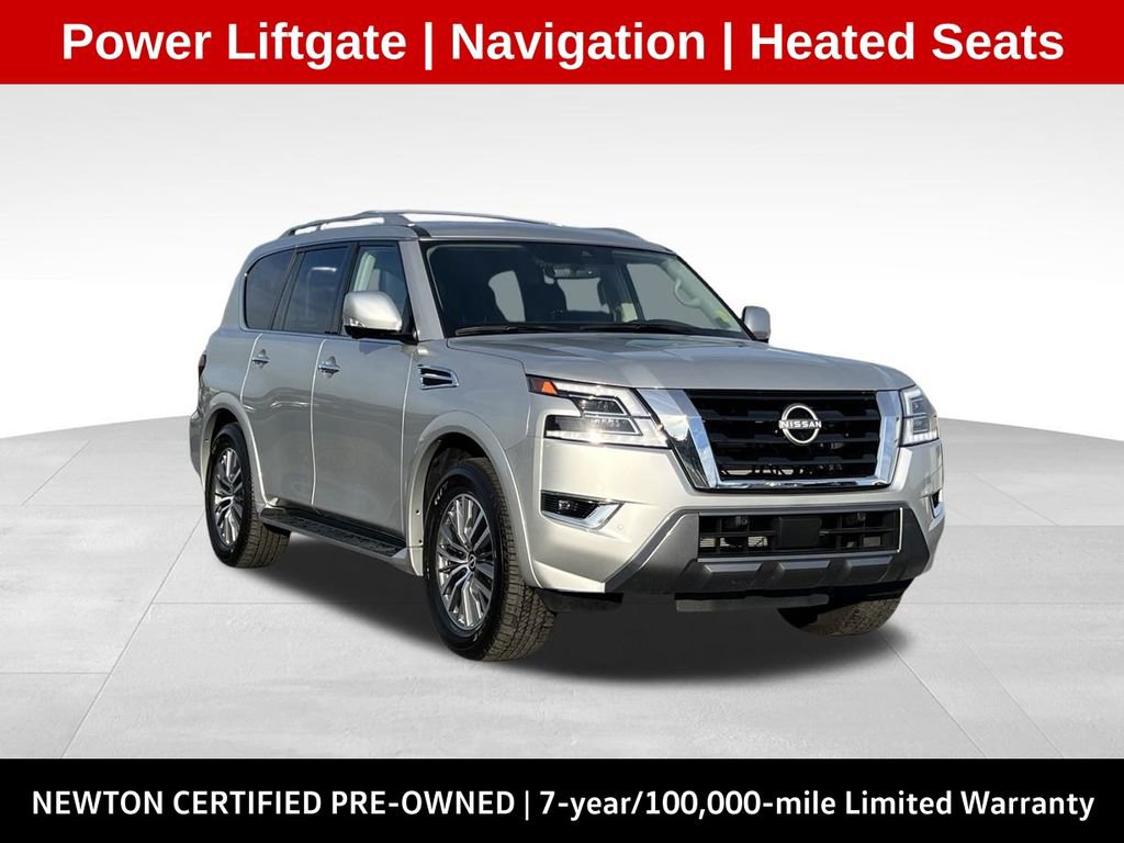 Used 2024 Nissan Armada SL w/ Captain's Chairs Package video 1
