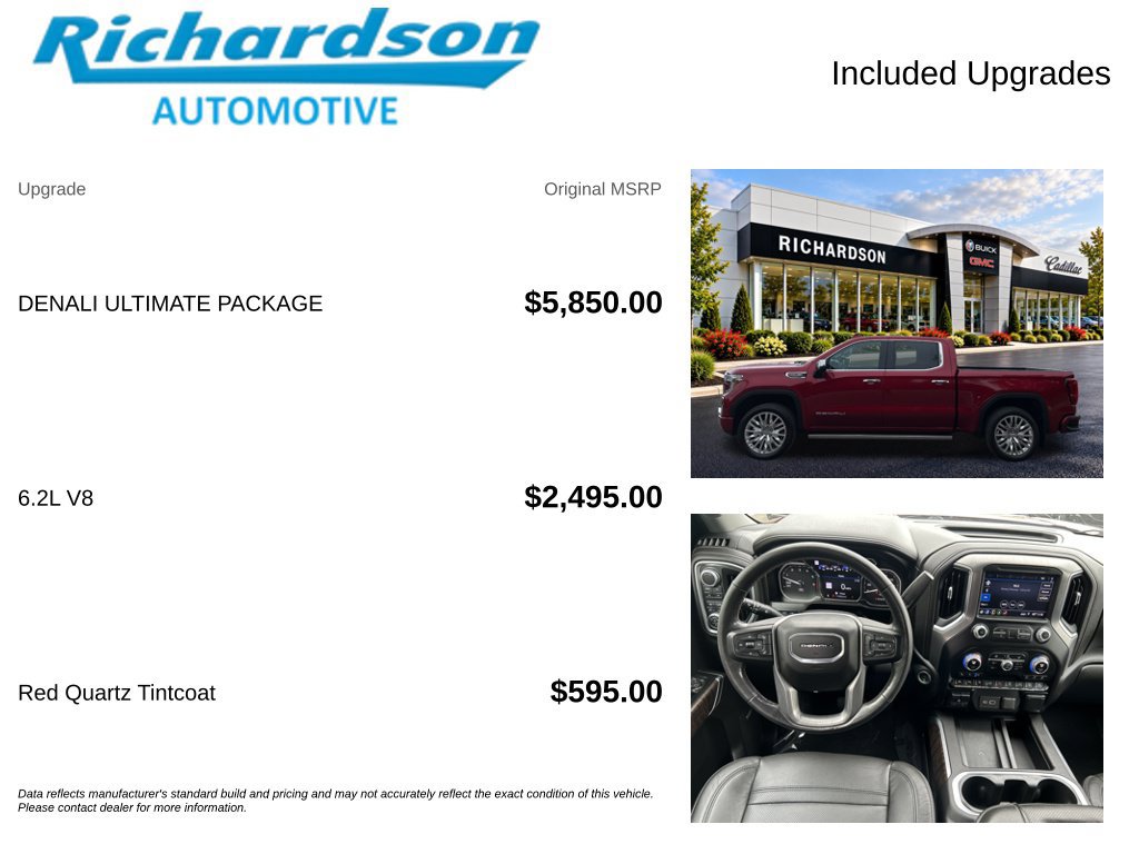 Used 2019 GMC Sierra 1500 Denali w/ Denali Ultimate Package AWD/4WD image 8