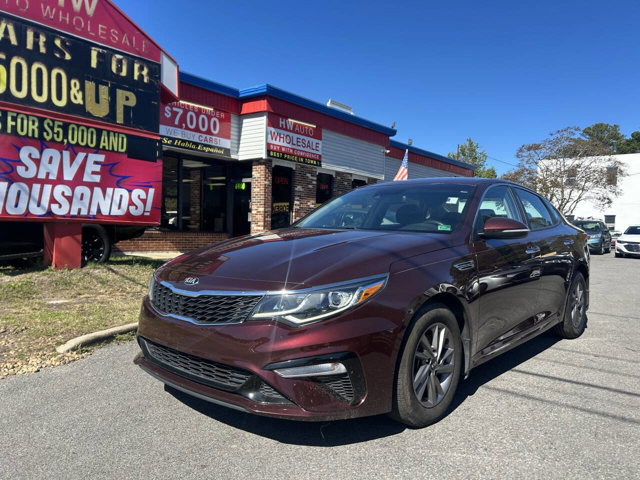 Used 2020 Kia Optima LX image 1