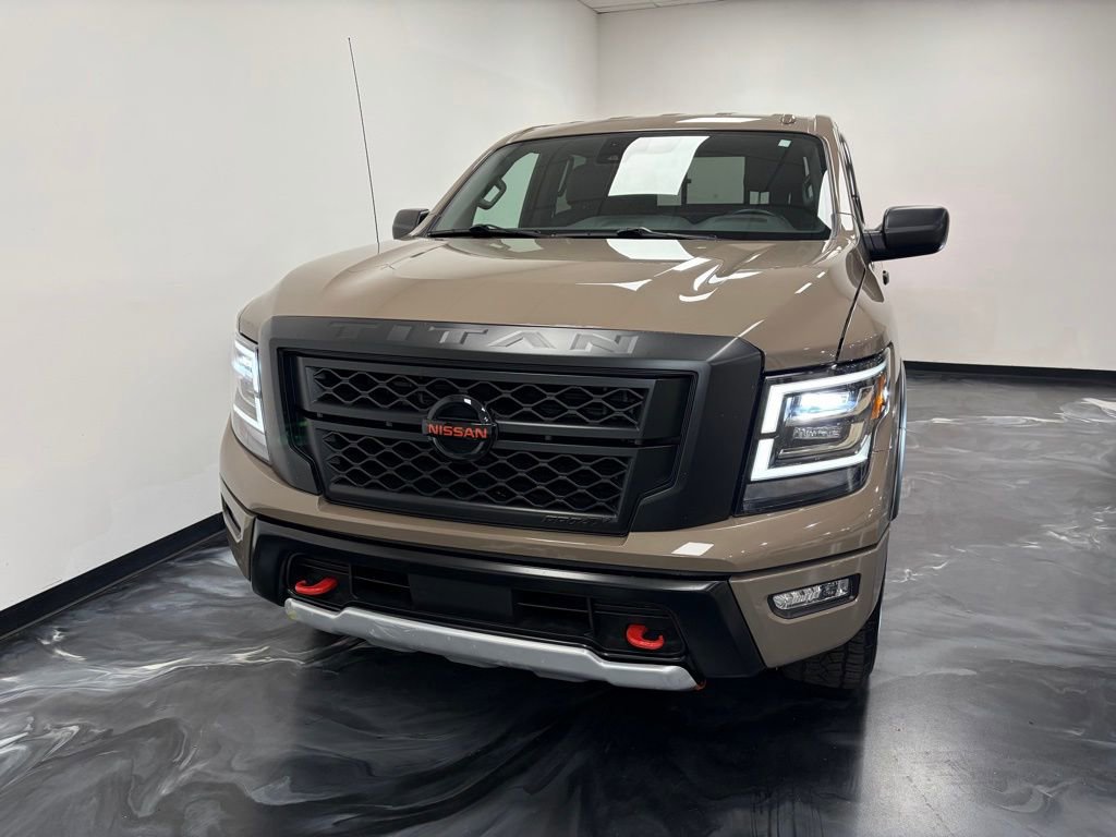Used 2021 Nissan Titan PRO-4X w/ Off Road Protection Package image 3