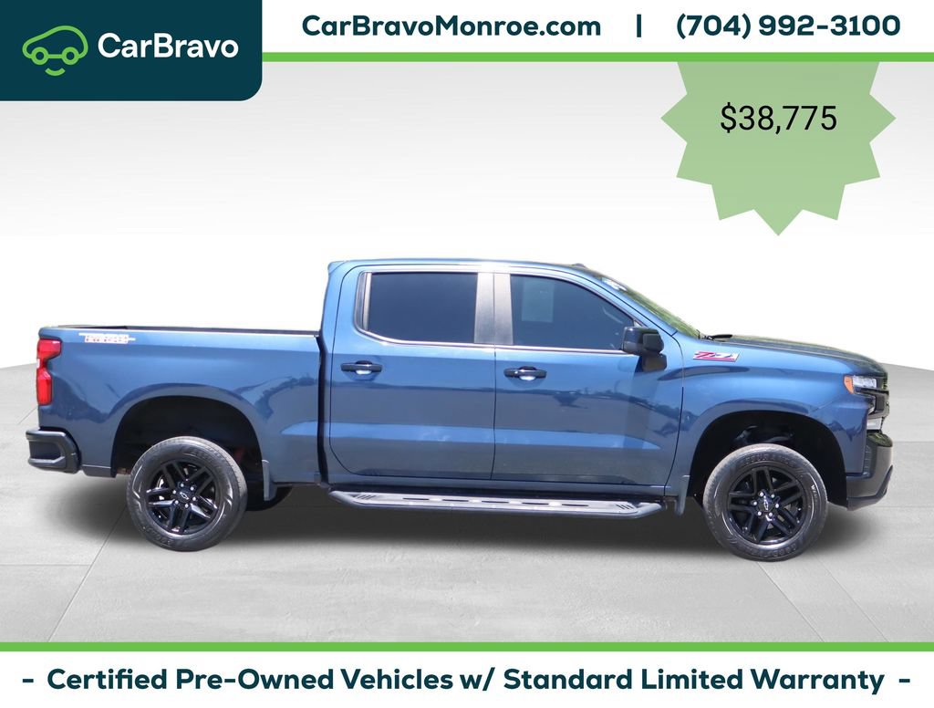 Certified 2022 Chevrolet Silverado 1500 LT Trail Boss w/ Bed Protection Package AWD/4WD image 7