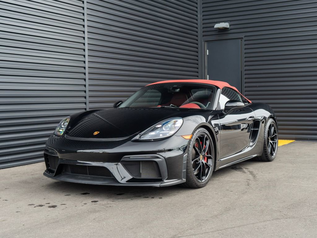 Used 2021 Porsche 718 Boxster Spyder RWD image 1