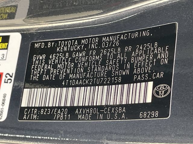 Used 2026 Toyota Camry SE FWD image 31
