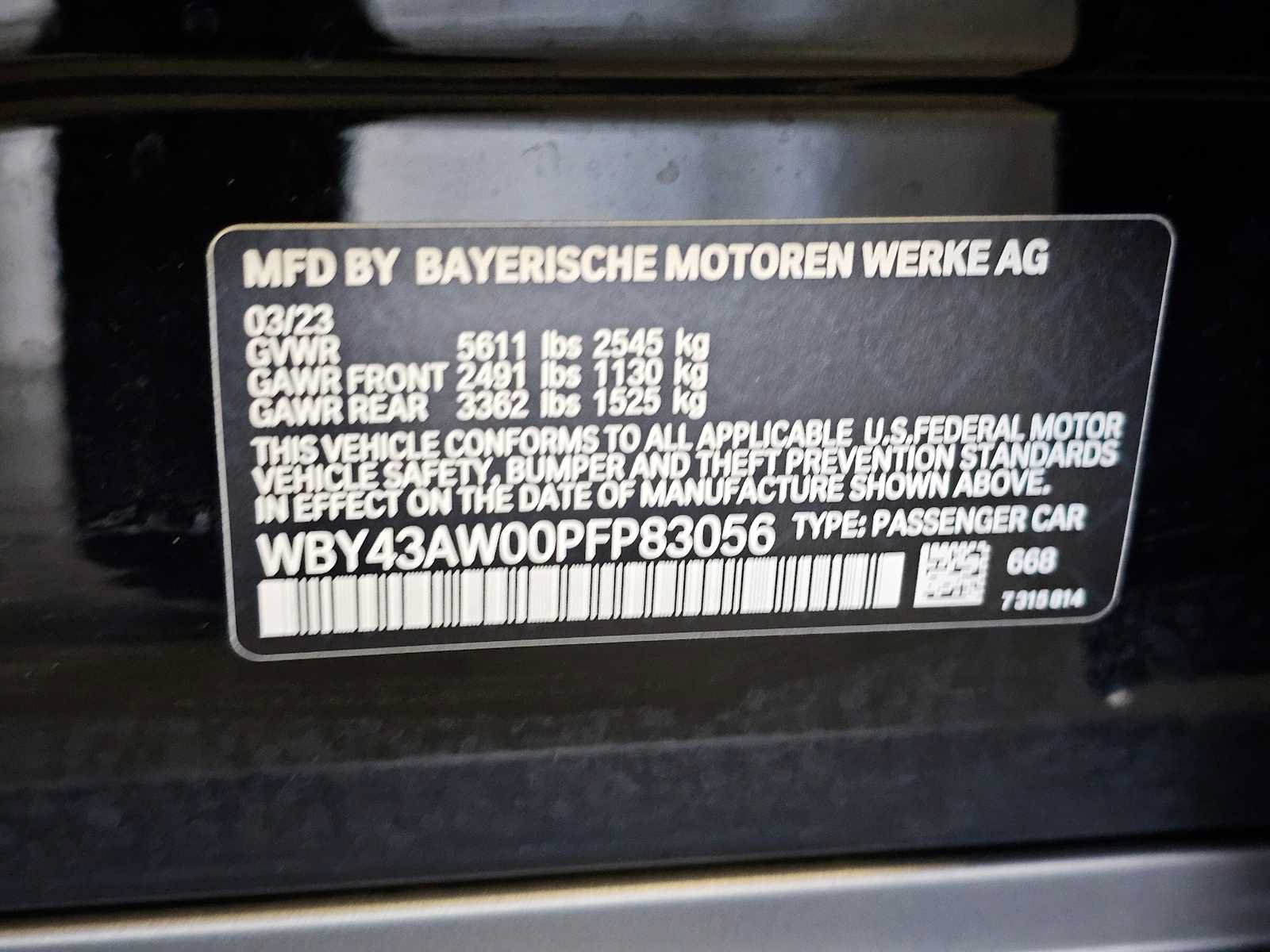 Certified 2023 BMW i4 eDrive35 w/ Premium Package RWD image 38