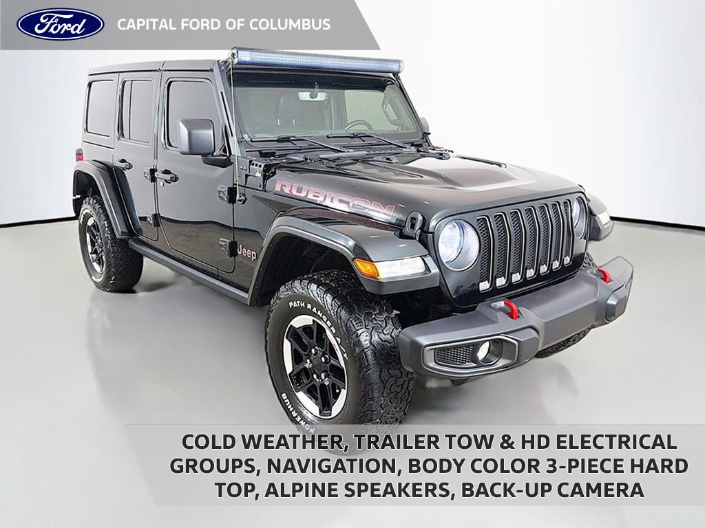 Used 2022 Jeep Wrangler Unlimited Rubicon w/ Cold Weather Group image 1