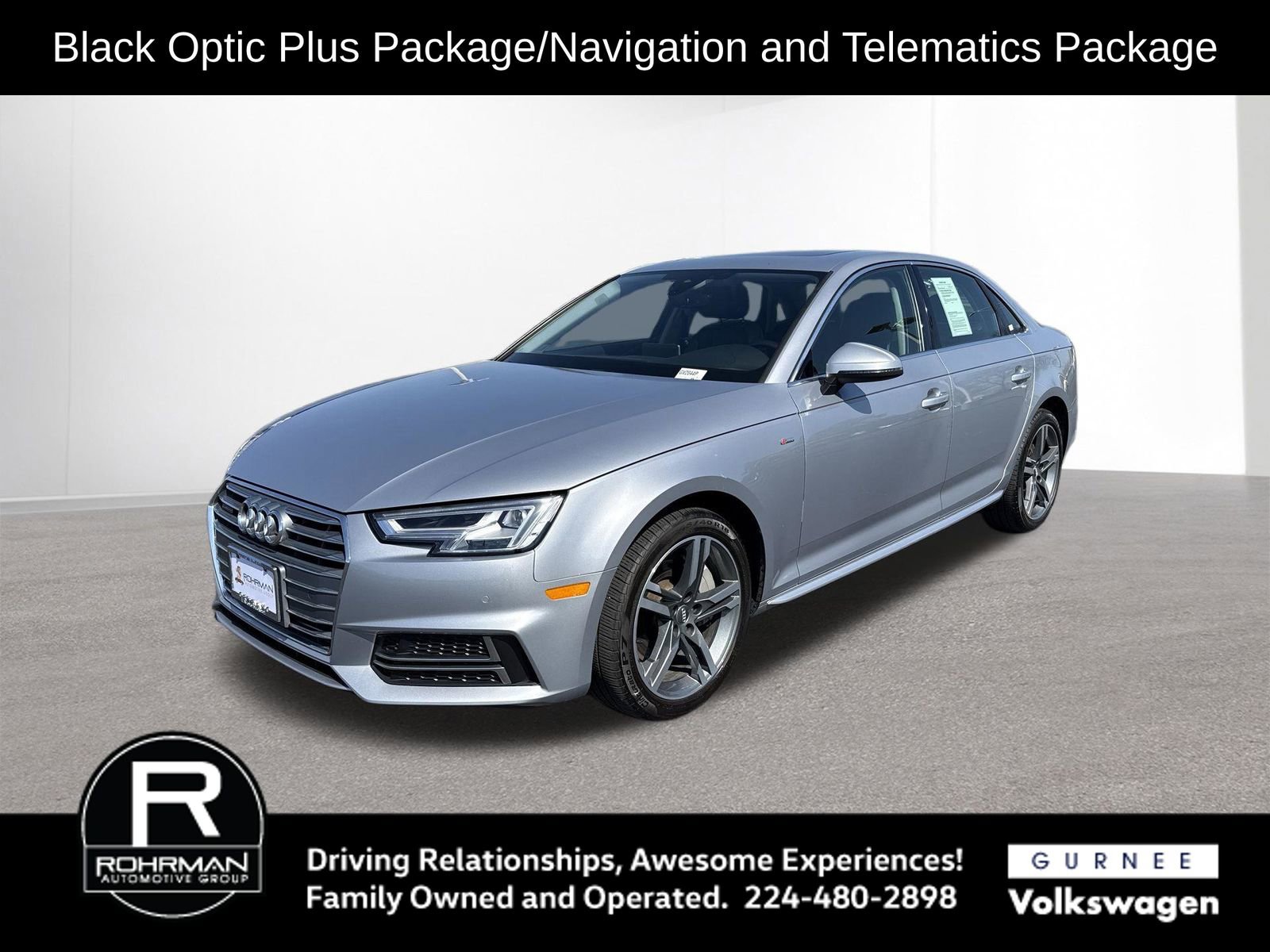 Used 2018 Audi A4 2.0T Premium Plus w/ Premium Plus Package