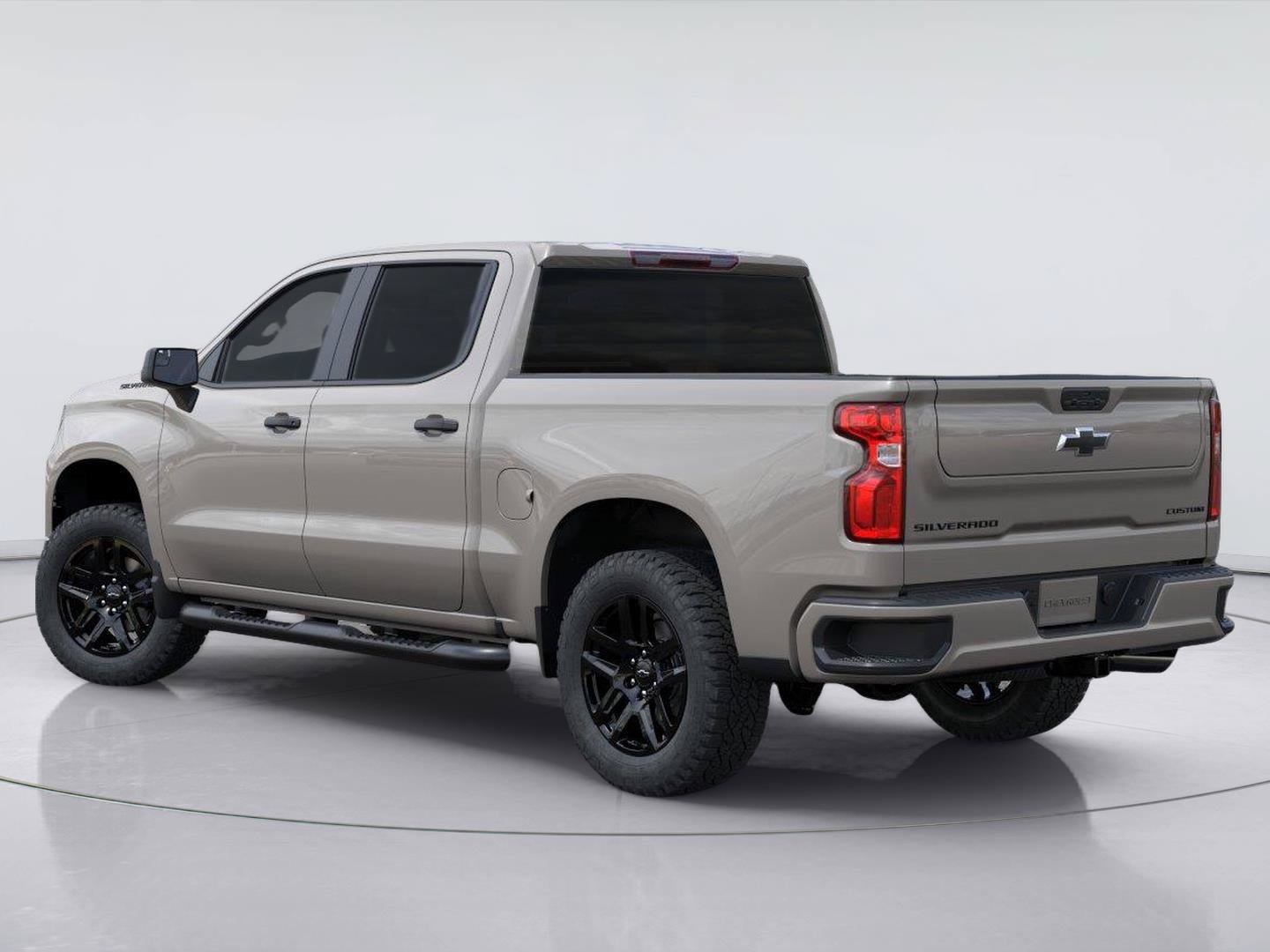 New 2026 Chevrolet Silverado 1500 Custom w/ Turbomax Blackout Package RWD image 3