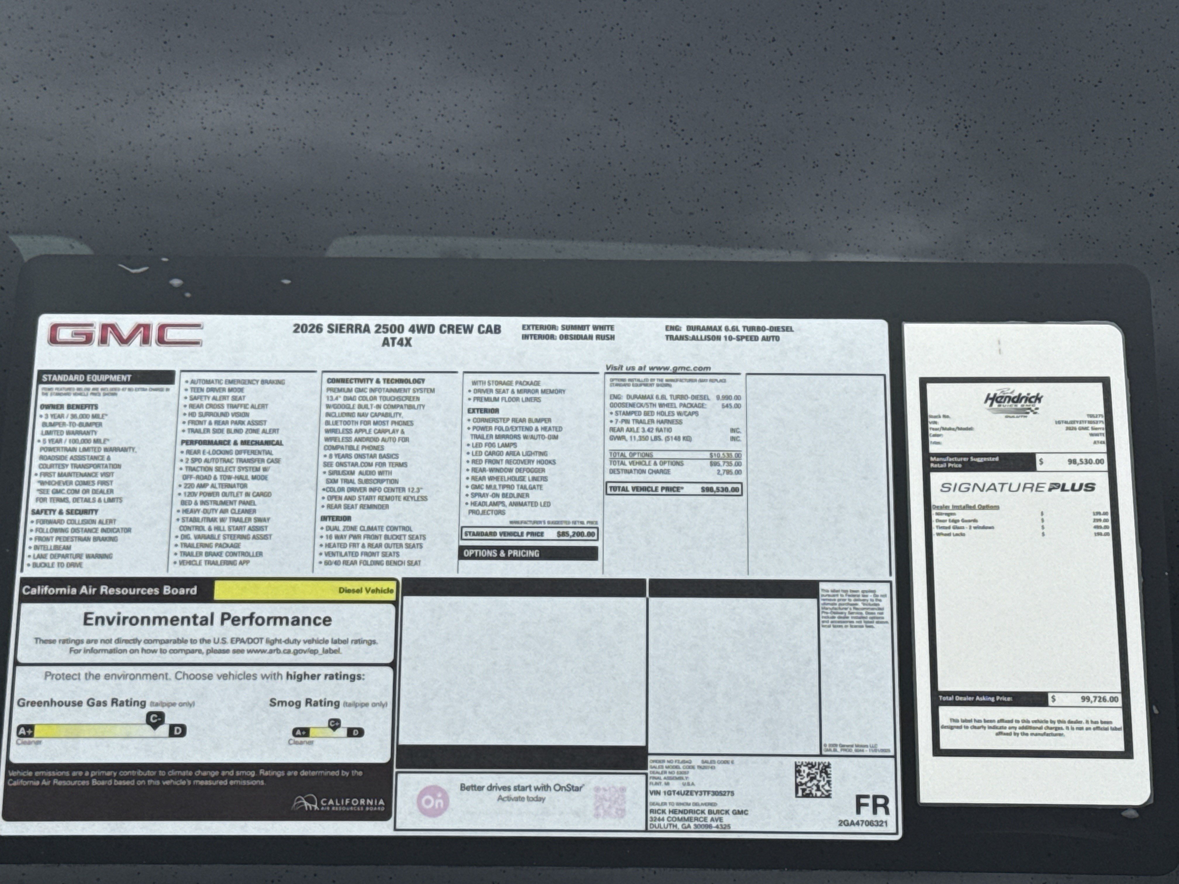 New 2026 GMC Sierra 2500 AT4X AWD/4WD image 39