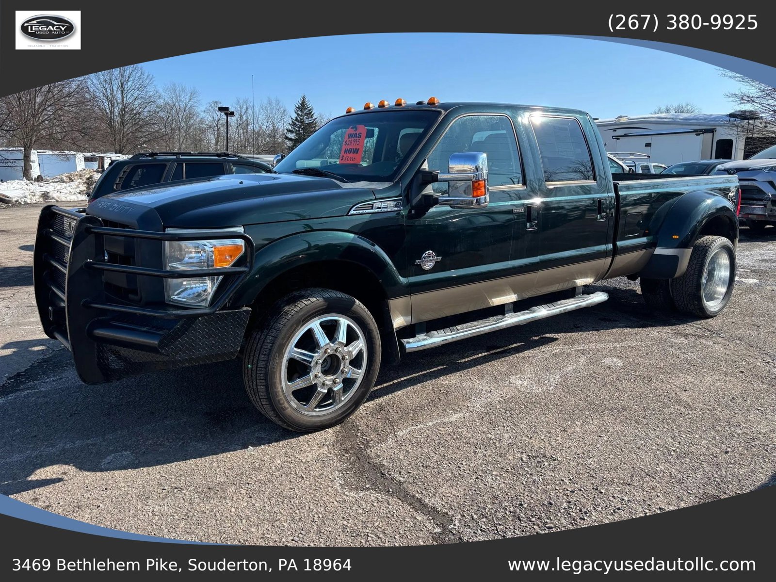 Used 2013 Ford F350 Lariat w/ Lariat Ultimate Pkg image 2