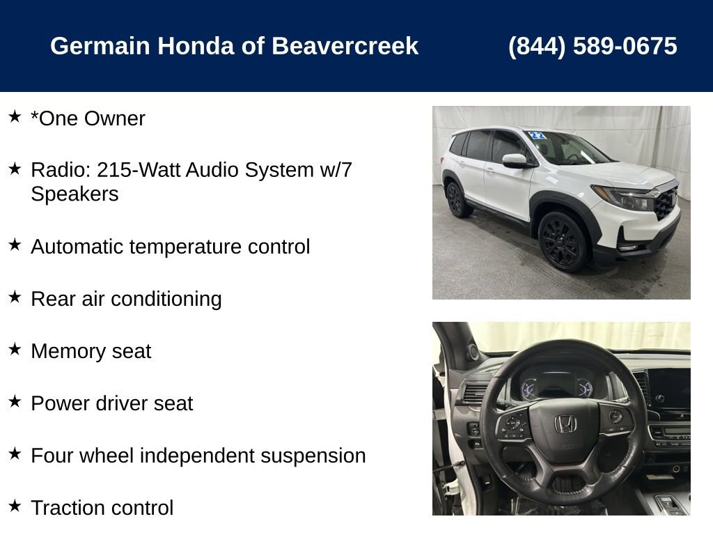 Used 2022 Honda Passport EX-L image 5