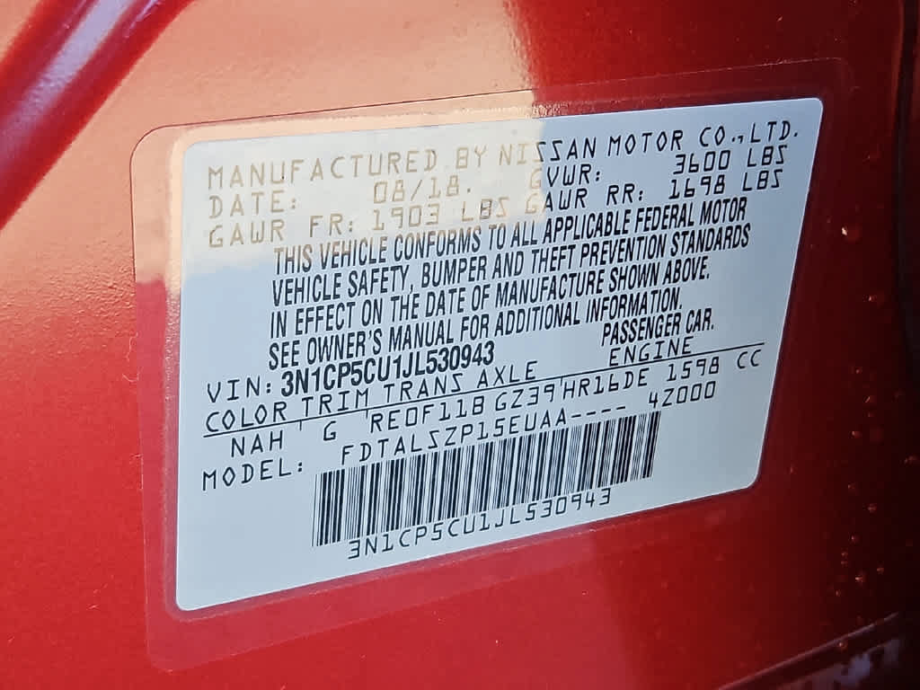 Used 2018 Nissan Kicks SV FWD image 26