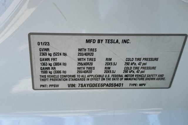Used 2023 Tesla Model Y Long Range AWD/4WD image 33