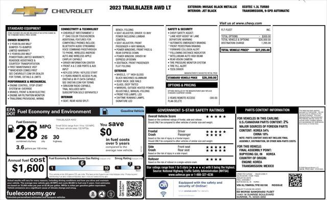 Used 2023 Chevrolet TrailBlazer LT image 4