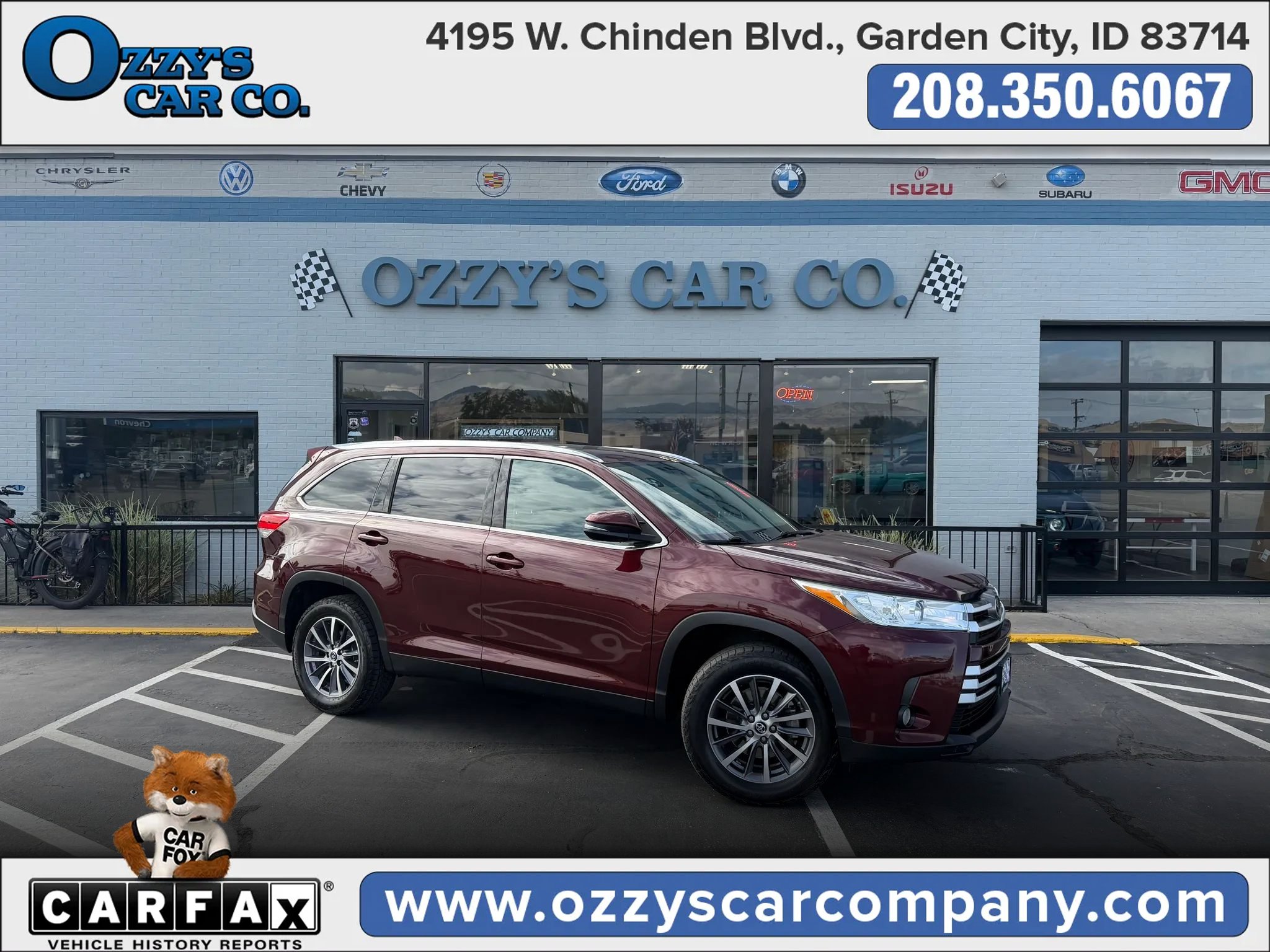 Used 2019 Toyota Highlander XLE FWD image 1