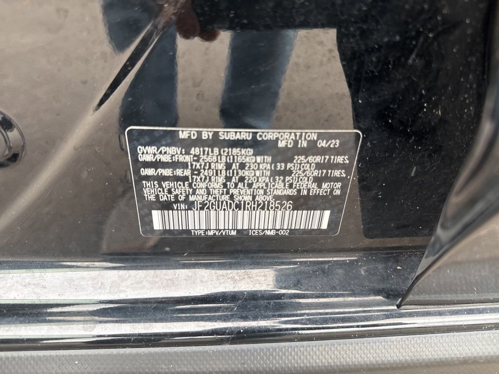 Used 2024 Subaru Crosstrek 2.0i Premium image 35