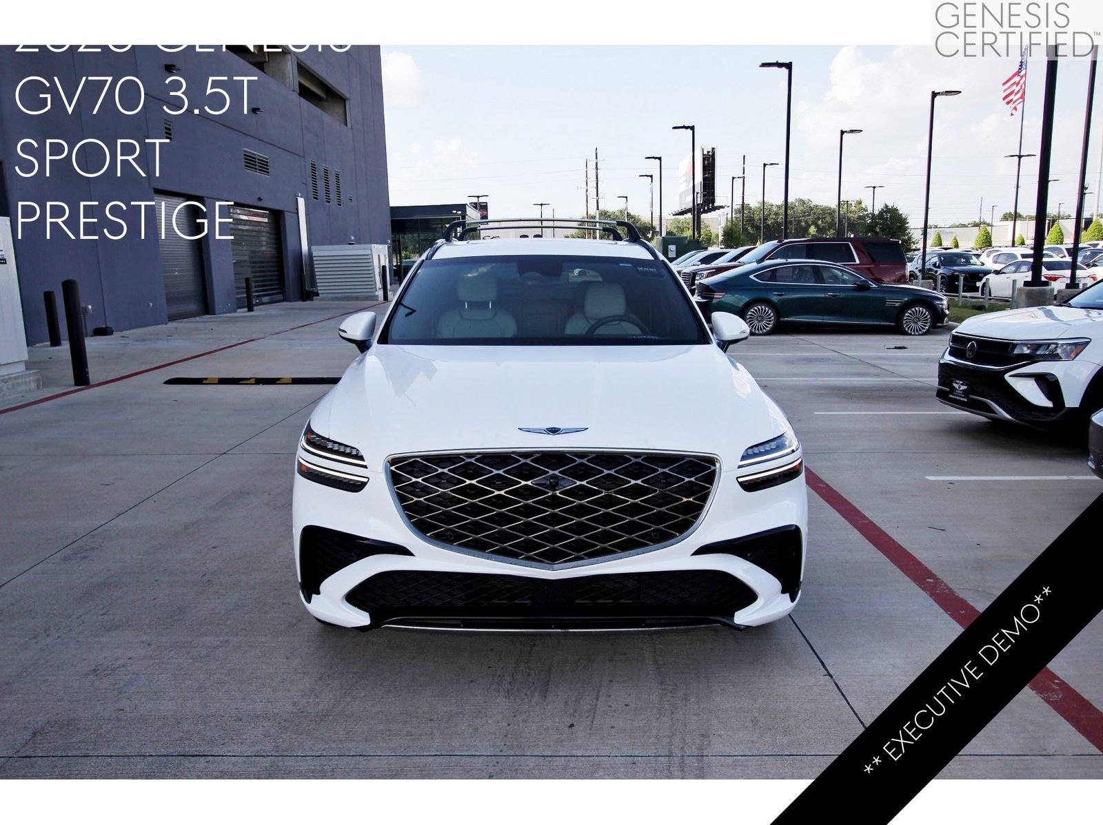 Used 2026 Genesis GV70 3.5T Sport Prestige AWD/4WD image 3